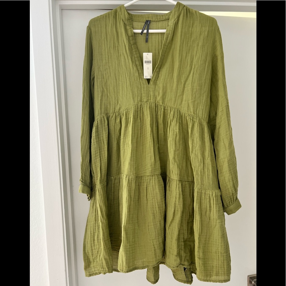 Anthropologie Kallie Flowy Tunic Dress XS